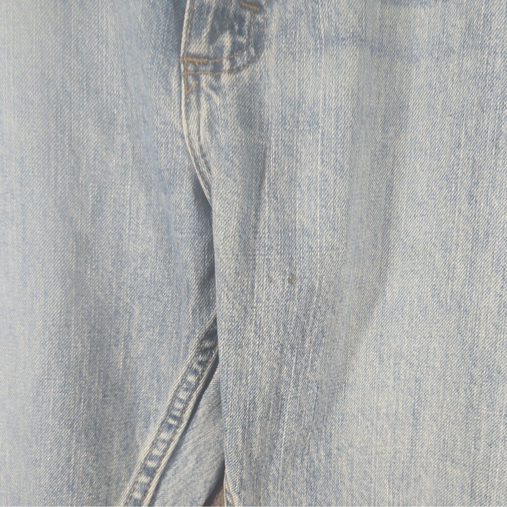 Wrangler Jeans Mens 40x30 Blue Denim Relaxed Fit Straight Leg Pants Workwear - Picture 7 of 12